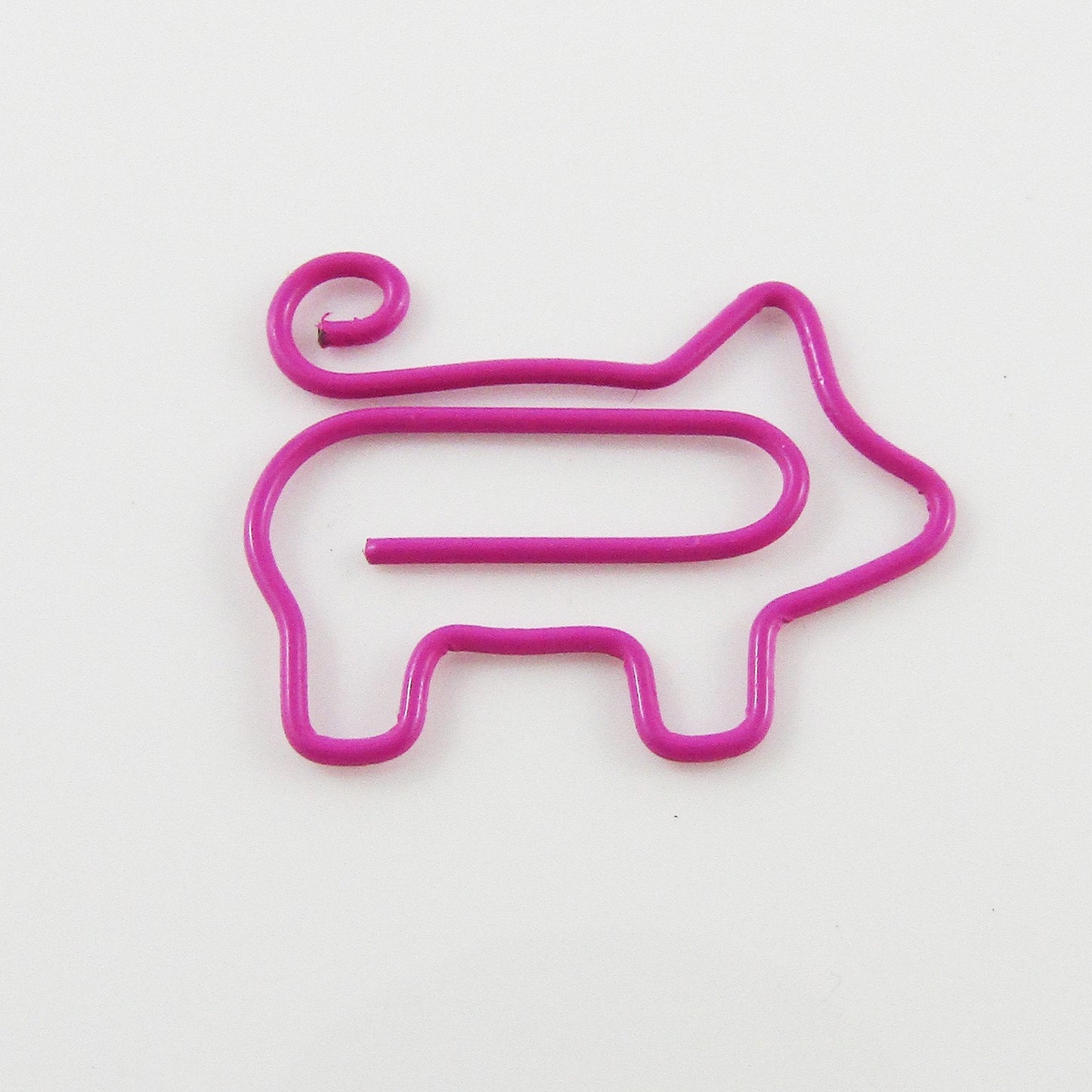 6pcs Pig Novelty Paper Clip Photo Clip 20x26mm Journal Scrapbook