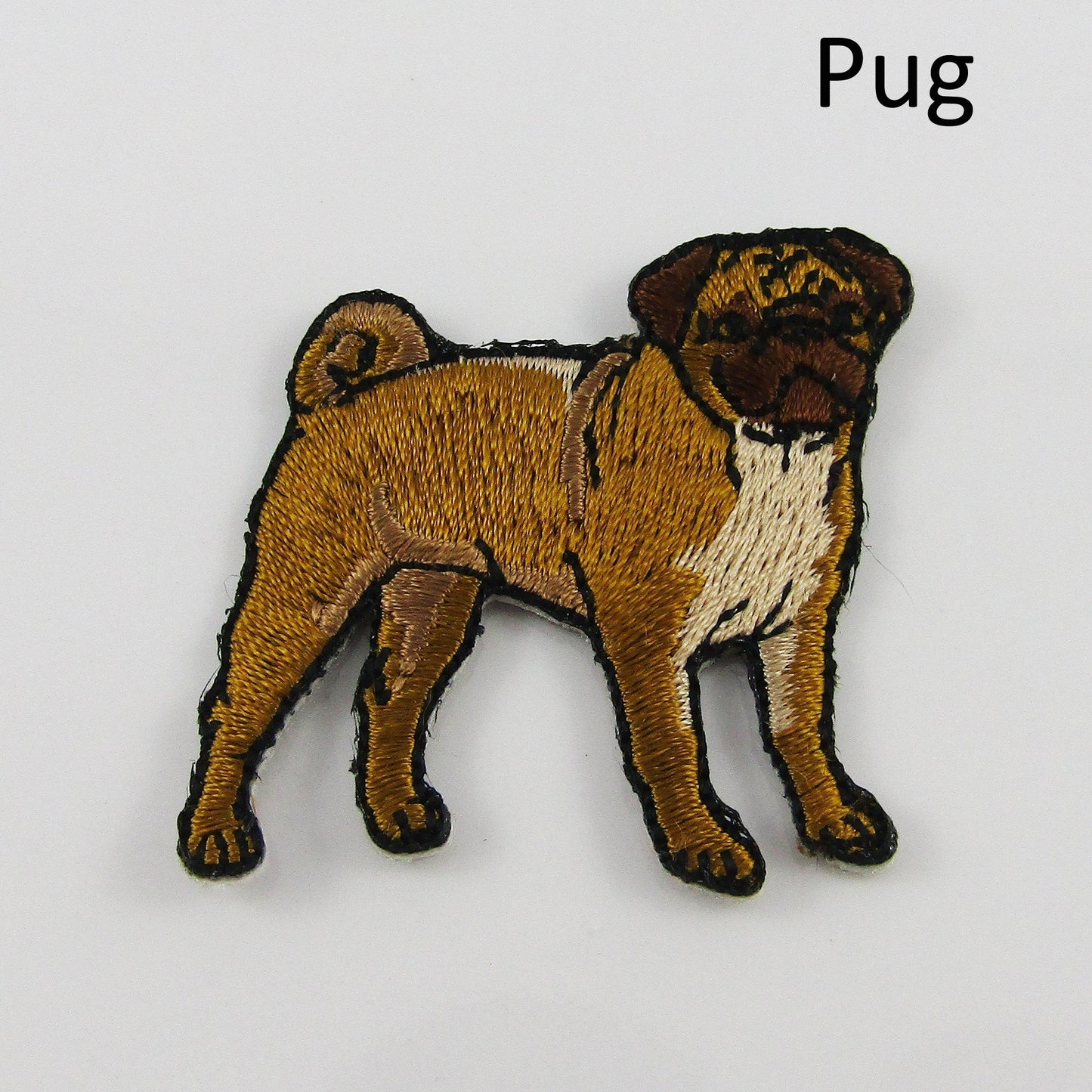 1pce Iron on / Sew On Dog Breed Embroidery Applique Patch Select Breed