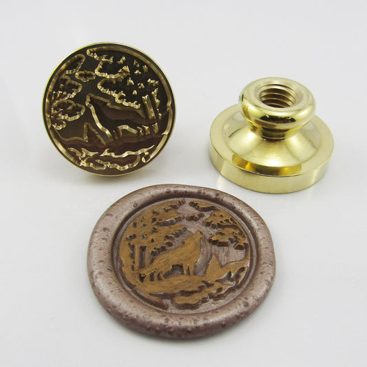 Christmas Magic Wax Seal Stamp Head BRASS 25x15mm Wax Seal Cards Journal