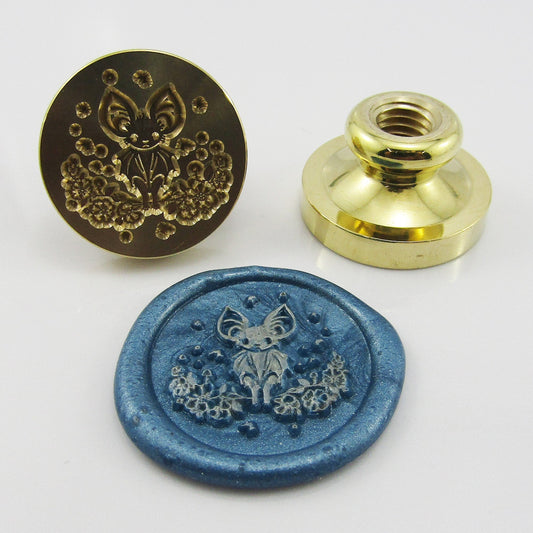 Christmas Magic Wax Seal Stamp Head BRASS 25x15mm Wax Seal Cards Journal