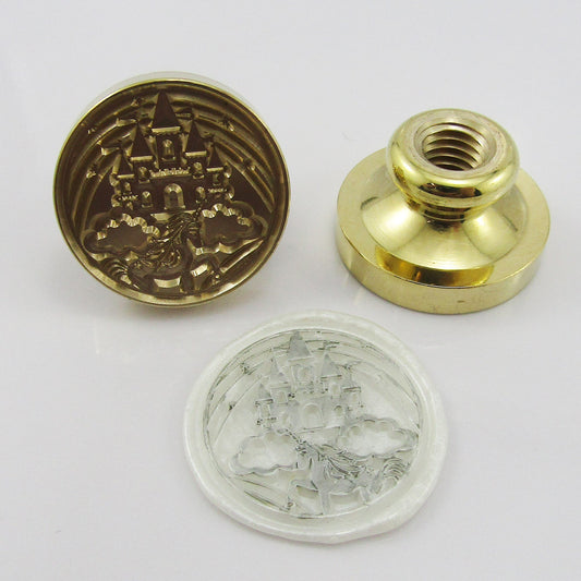 Christmas Magic Wax Seal Stamp Head BRASS 25x15mm Wax Seal Cards Journal