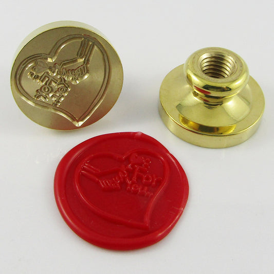 For You Wax Seal Stamp Head BRASS 25x14mm Wax Seal Cards Journal