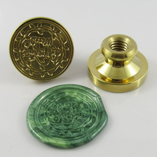 Merry Christmas Wax Seal Stamp Head BRASS 25x14mm Wax Seal Cards Journal