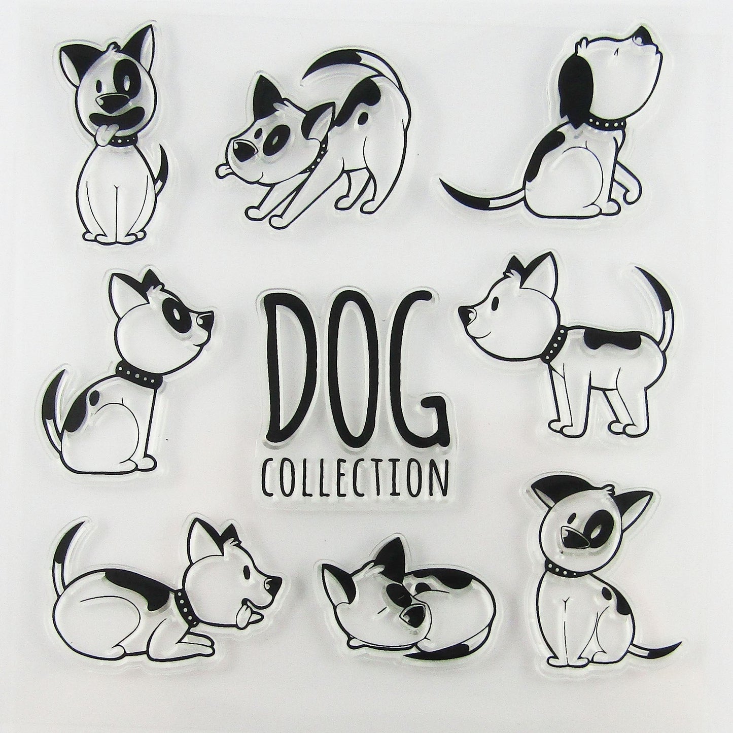 Pet Dog Collection Clear Stamp Silicone Rubber Scrapbooking Card Making