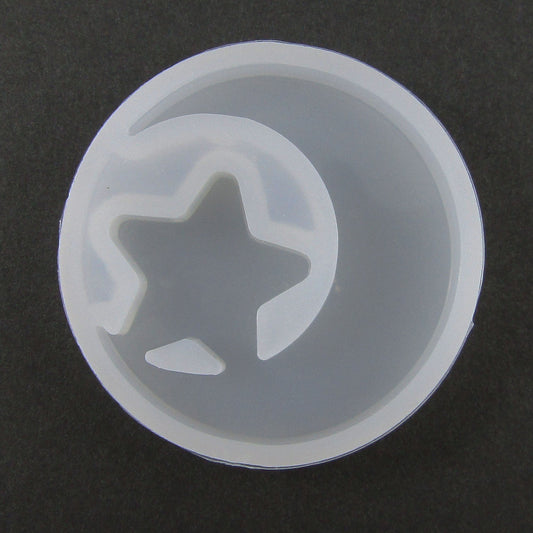 MINI Star Crescent Moon Silicone Casting Mould for Epoxy Resin DIY Jewellery