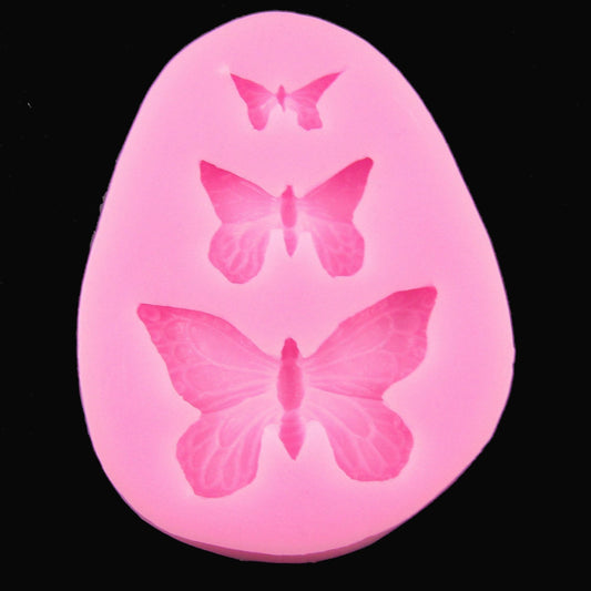 Butterfly FOOD GRADE Silicone Casting Mould Fondant Chocolate Soap Resin