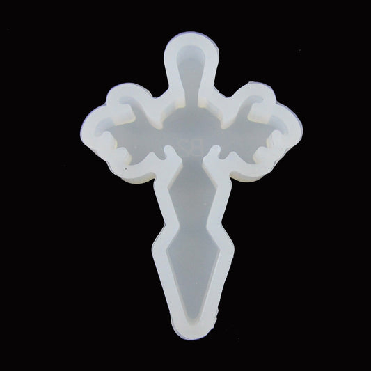 Angel Wing Cross Silicone Casting Mould for Epoxy Resin
