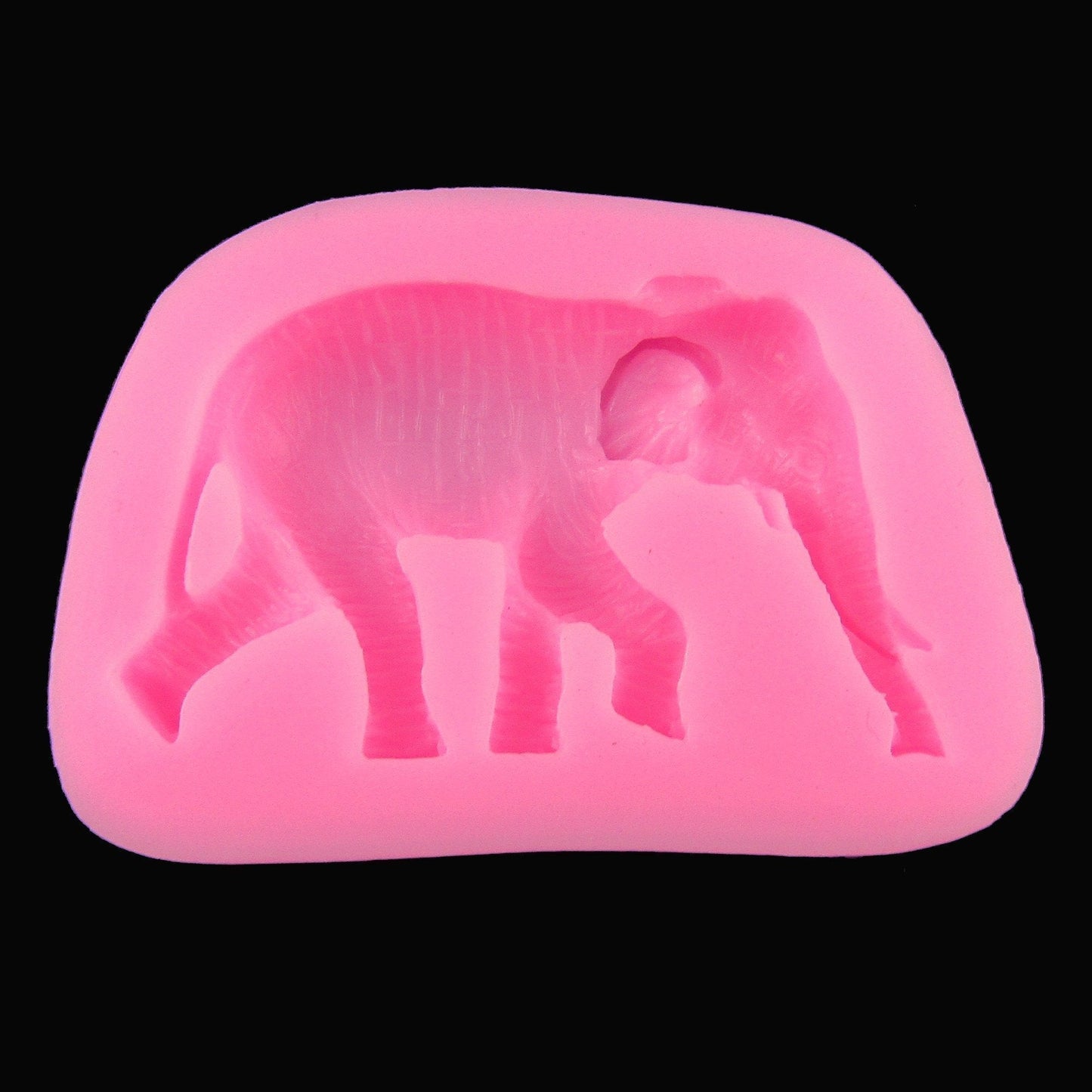 Elephant FOOD GRADE Silicone Casting Mould Fondant Chocolate Soap Resin