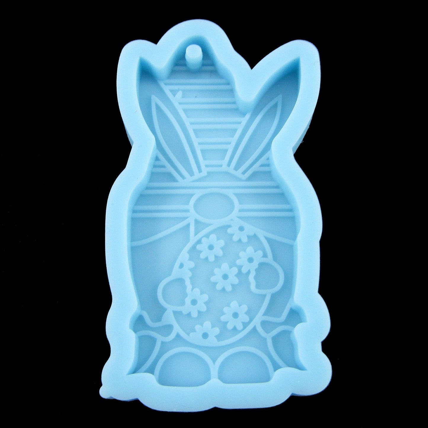 Rabbit & Egg Easter Pendant FOOD GRADE Silicone Mould Fondant Chocolate Resin