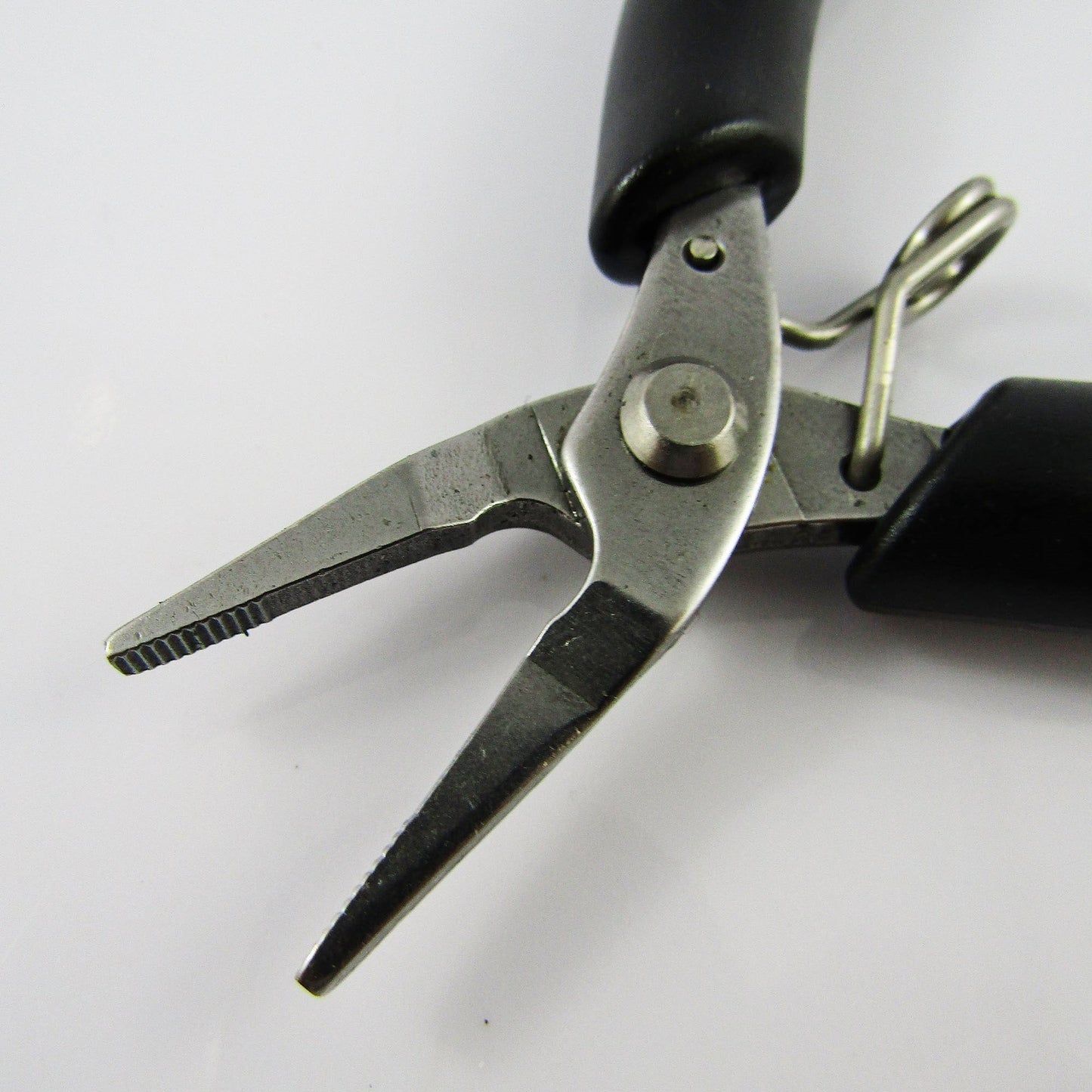 Craft & Jewellery Stainless Steel Spring Loaded Mini Flat Nose Pliers 100mm