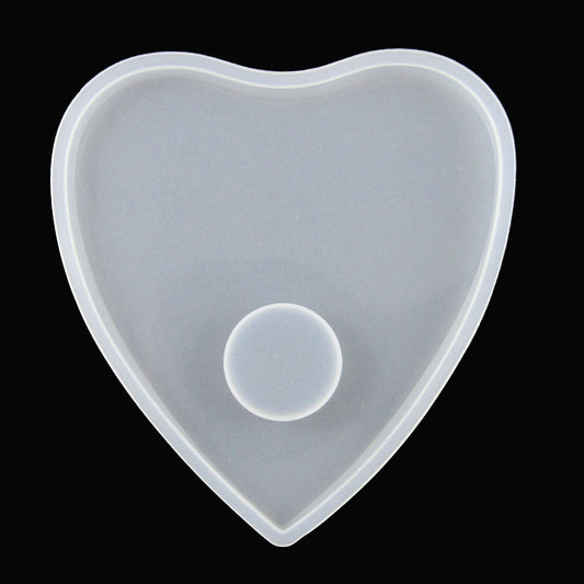 Plain Ouija Planchette Silicone Casting Mould for Epoxy Resin