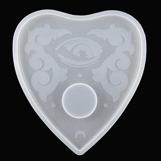 All Seeing Eye Ouija Planchette Silicone Casting Mould for Epoxy Resin