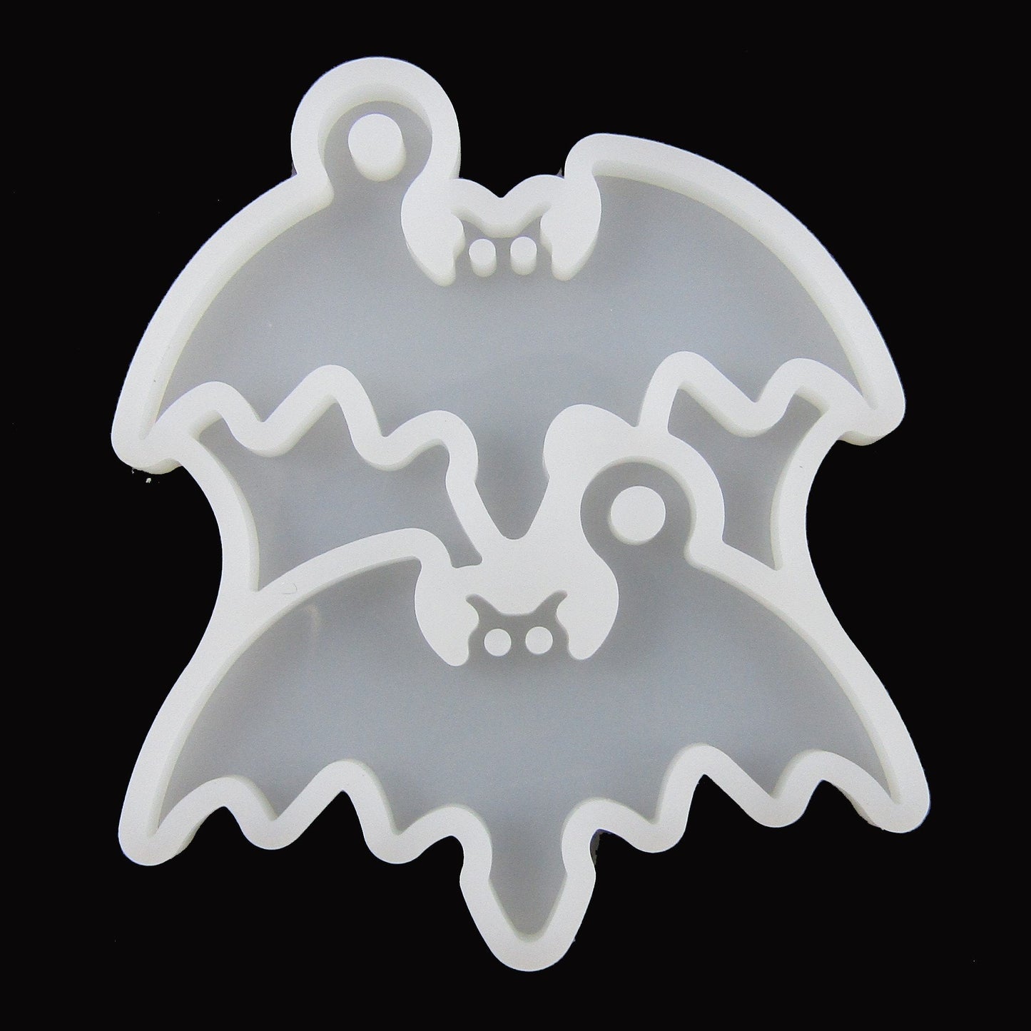 Vampire Bat Halloween Pendant Silicone Casting Mould for Epoxy Resin