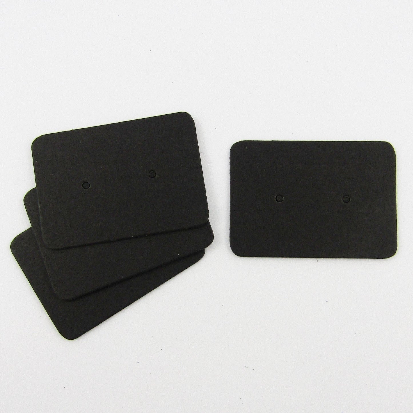 Bulk 100pc Stud Earring Jewelry Display Card 35x25mm select colour
