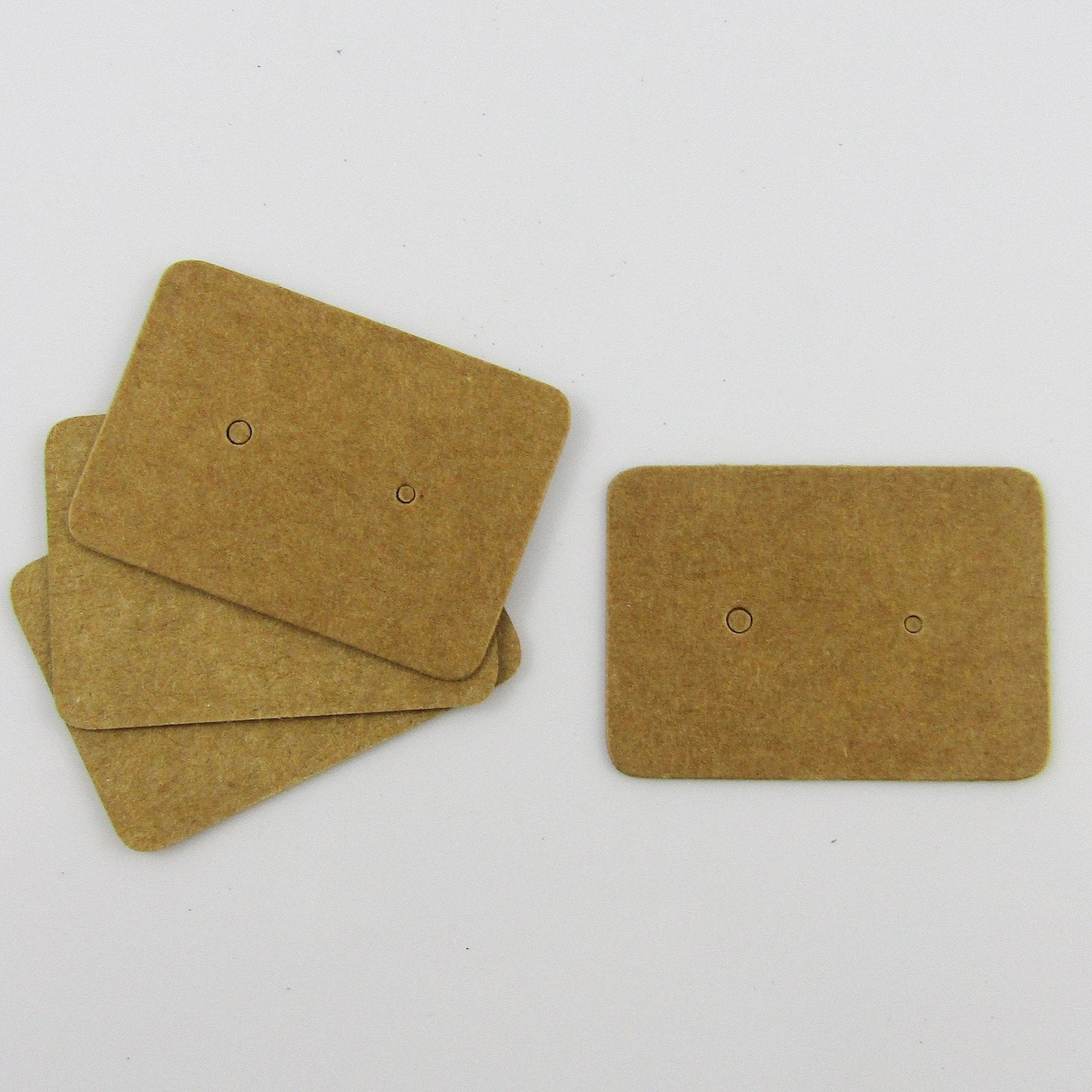 Bulk 20pc Stud Earring Jewelry Display Card 35x25mm select colour