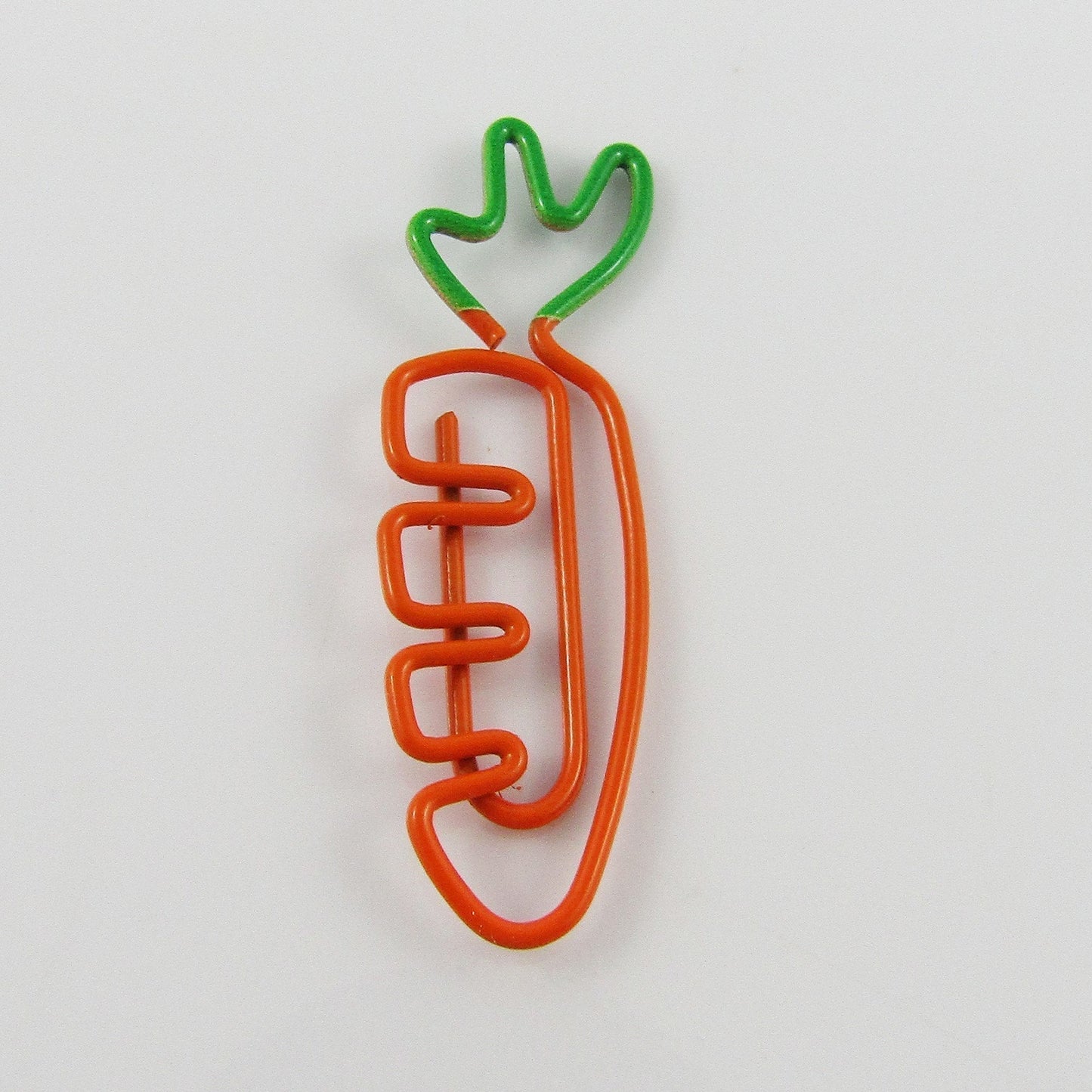 6pcs Carrot Vegetable Novelty Paper Clip Photo Clip 39x15mm Journal Scrapbook