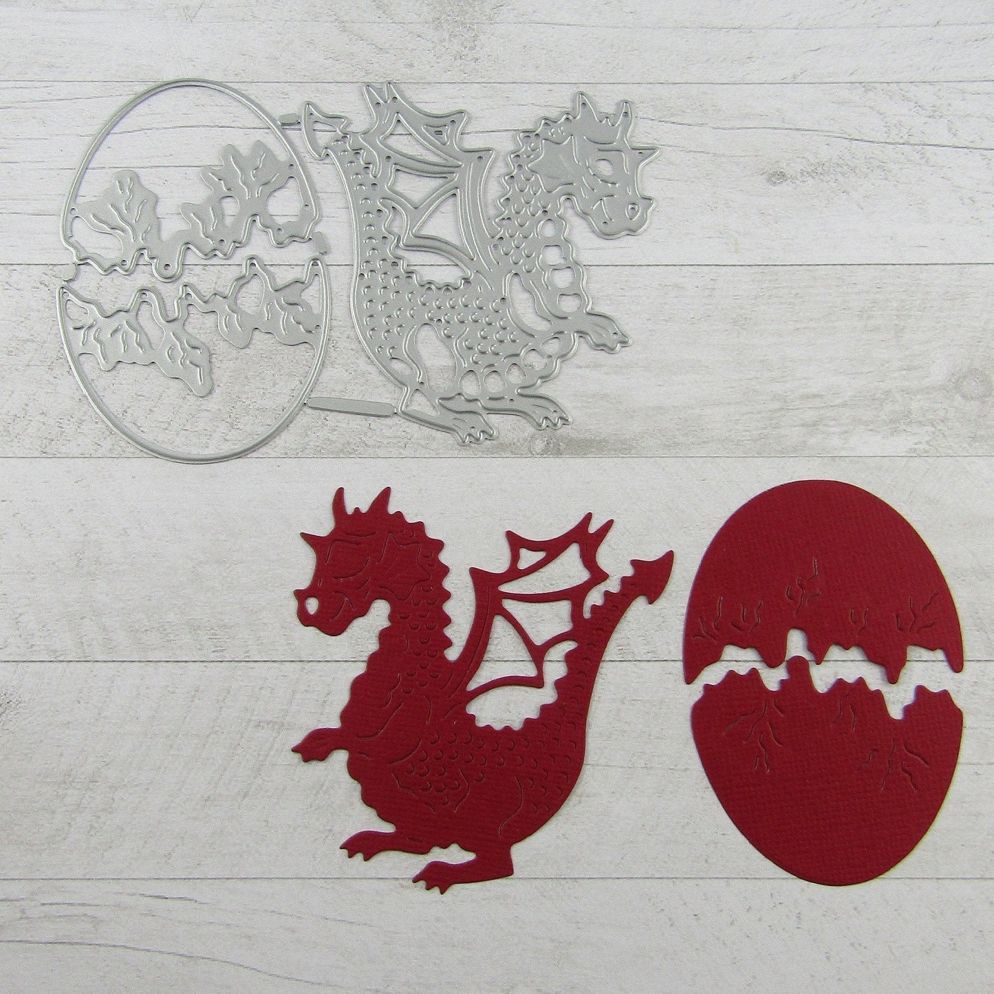 Baby Dragon Egg Cutting Die Carbon Steel Scrapbooking Card Making etc