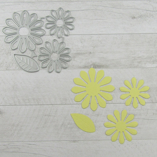 Mixed Size Sunflower Cutting Die Carbon Steel Scrapbooking Card Making etc