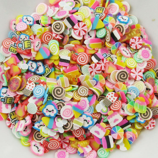 20g Sweet Treats Polymer Clay Wafer Sprinkles Resin Mix-in Shaker Cards etc